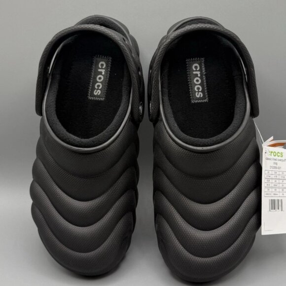 NWT Crocs Classic Lined Overpuff Clog Slip on Sandals - Picture 3 of 5